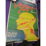 Wishbone Ash - rare original Lancaster Universiy gig poster - would look great framed and probably