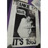 Frankie Goes to Hollywood - rare Relax poster / calendar