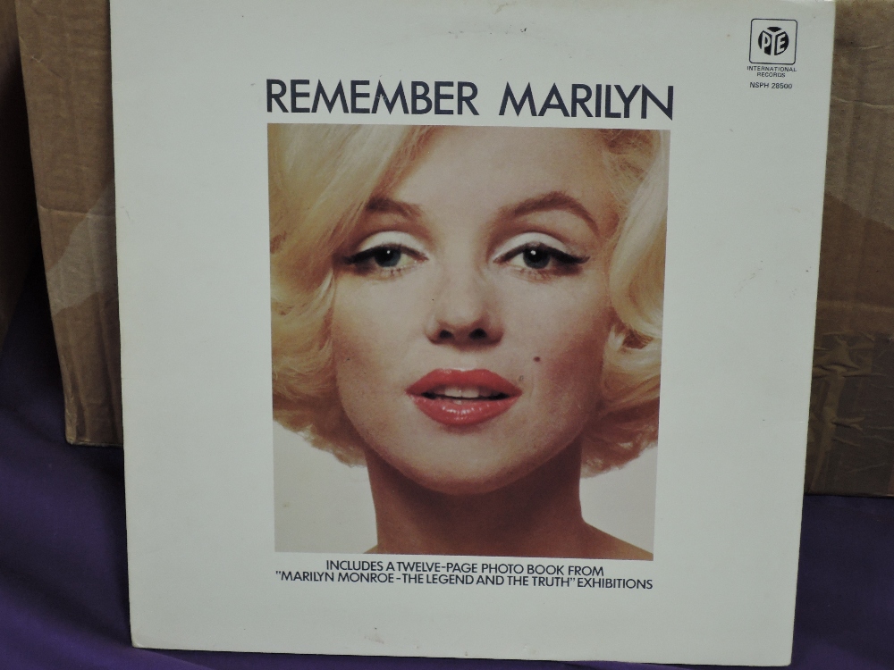 Marilyn Monroe - 'Remember Marilyn ' album and photo insert