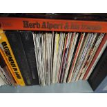 Approx 70 albums -jazz and easy listening and box sets with some 45's