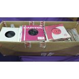 Large box of 45's - mainly 60's and 70's with a lot in company bags - good shops stock , jukebox