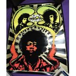 Hendrix psych repro poster - limited edition