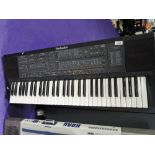 A vintage Technics keyboard