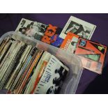Box of seven inch singles / pop / punk and new wave - all in very nice condition