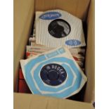 Large box of mixed 45's - mainly 60's - plus other eras - great shop stock - jukebox - online seller