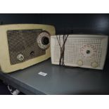 Two vintage radios