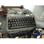 A portable typewriter by Empire the Aristocrat model