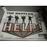 Beatles 'Help' repro poster