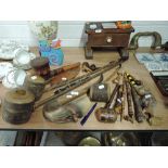 A selection of vintage tobacco and similar wooden pipes including large carved face pipe and