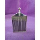 A table lighter modelled as Rolls Royce radiator grill