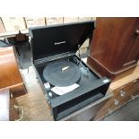 A reproduction Gramophone with CD and USB port
