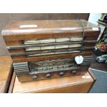 A vintage Regentone 'wireless' radio