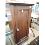 A Victorian mahogany pot cupboard