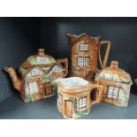 A selection of cottage ware ceramics by Price Kensington