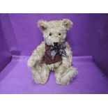 A Romsey bear Co jointed bear, Winston, having growling mechanism, limited edition 32/350, height 16