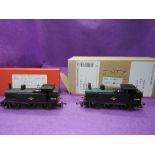 Two Hornby 00 gauge DCC fitted Fowler 3F tank engines, both 47646