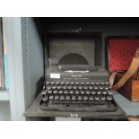 a vintage portable typewriter by Imperial the good companion model T