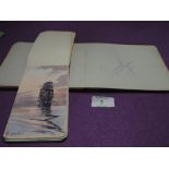 Two autograph books one dated 1941 which include what is said to be Vera Lynn