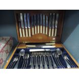 A Royal Letters canteen of cutlery