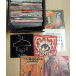 A lot of seventy seven inch singles - some pic sleeves and company bags - good online seller or shop