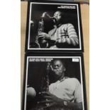 A lot of two compact disc box sets by Hank Mobley and Stanley Turrentine