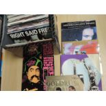 A lot of fifty seven inch singles - some pic sleeves and company bags - good online seller or shop