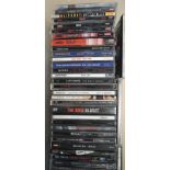 A lot of fifty rock and metal compact discs - a really nice selection of music - some doubles and