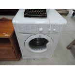 An Indesit washing machine