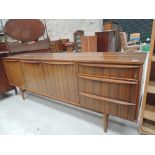 A vintage long john style sideboard