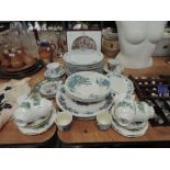 A selection of ceramics including tea cups and saucers