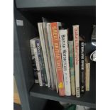 A selection of Motor cycle and bike reference books including Stealing Speed