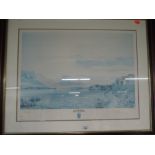 A print of Royal Troon golf club