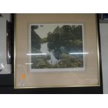 A colour print after Kenneth Leech Morning light signed and numbered 37/100