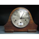 An art deco design mantle clock