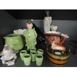 A selection of figures including Amphora Austria AF