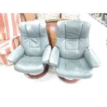 A pair of Stressless armchairs