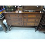 An early 20th Century oak sideboard