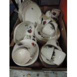 A selection of kitchen wares and ceramics