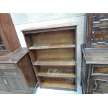 A set of early to mid 20th Century part mahogany bookshelves