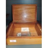 A cigar smokers or similar tobacco humidor made by Alhambra