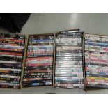 A selection of action and comedy dvds and films