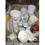 A selection of kitchen wares and ceramics