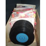 A selection of 45 rpm singles pop rock and similar