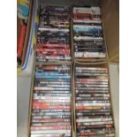 A selection of action and comedy dvds and films