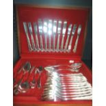 A canteen of cutlery by Viners