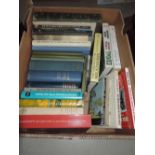 A selection of text and reference books including Scottish and Lakeland interest