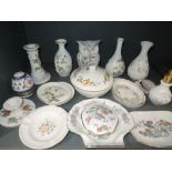 A selection of ceramics by Wedgwood