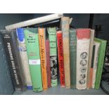 A selection of dog breed and care reference books including Boxer dog and Jack Russell interest