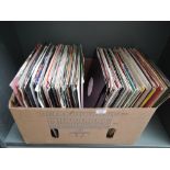 A selection of vinyl albums and singles etc