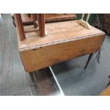 A 19th Century mahogany pembroke style table